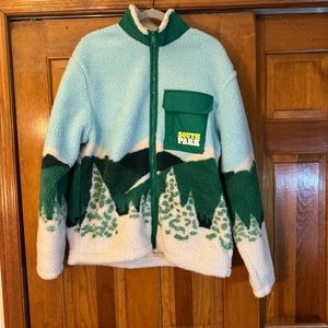H&M South Park Sherpa Relaxed Fit Fleece Jacket Size Medium